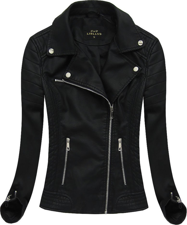 RAMONESKA TYPU BIKER CZARNA (5323)
