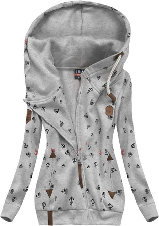 BLUZA W MARYNARSKIM STYLU SZARA (1929)