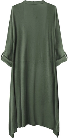 CIENKA NARZUTKA Z KIESZENIAMI KHAKI (248ART)