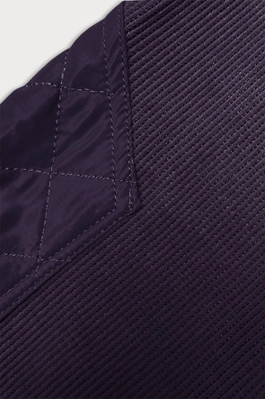 Bluza w prążki damska fioletowy (AMG-311)