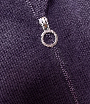 Dresowy komplet damski typu wafel śliwkowy (AMG-339A)