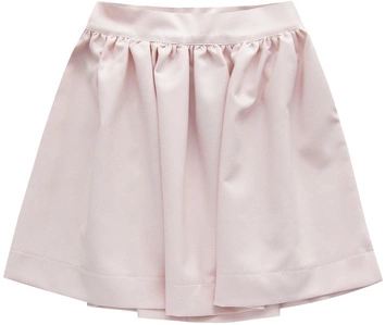 ROZKLOSZOWANA SPÓDNICA Z ZAMKIEM PUDROWY RÓŻ (88ART)