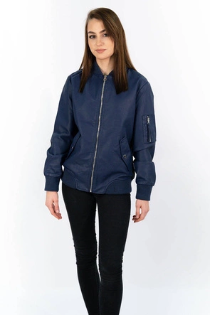 KURTKA PILOTKA GRANATOWA (XW12X)