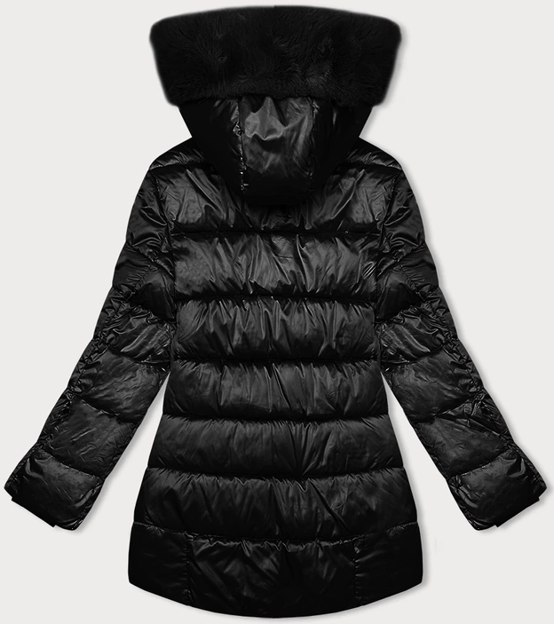 Damska kurtka bombka S'west czarna (B8192-1)