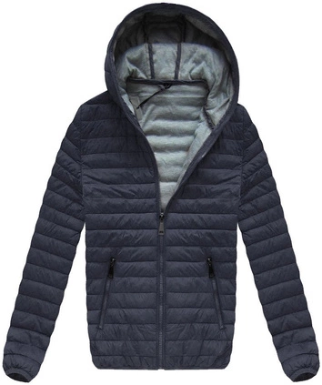 PIKOWANA KURTKA GRANATOWA (B1256)