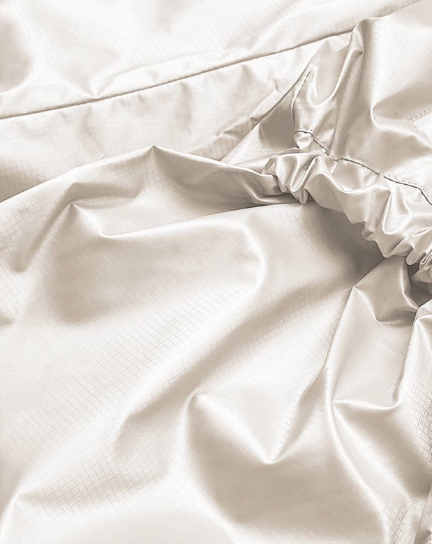 Cienka kurtka damska ze stójką perłowa (ag5-017)