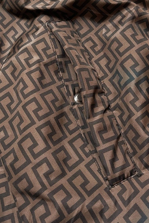 Dwustronna kurtka damska pomarańczowa (w556-1)