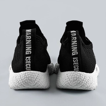 Miękkie buty sportowe damskie czarne (blx-002)