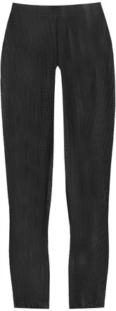 BŁYSZCZĄCE LEGGINSY W GEOMETRYCZNY WZÓR CZARNE (323ART)