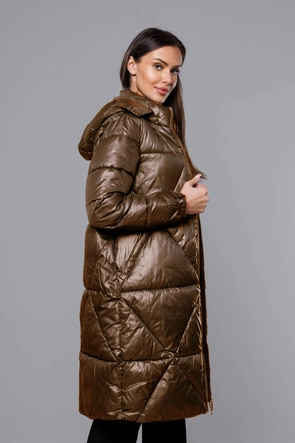 Przejściowa kurtka damska brązowa (YP-22081-101)
