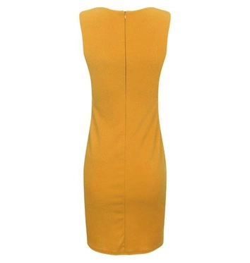 SUKIENKA Z NASZYJNIKIEM MUSZTARDOWA (VENETO)