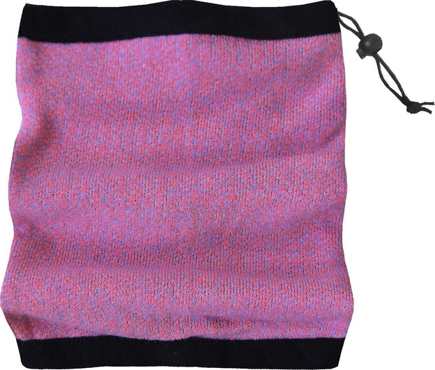 KOMIN 2W1 O MELANŻOWYM WZORZE RÓŻOWY (X2003X)