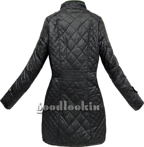 PŁASZCZ LIBLAND CZARNY (LD-5208)