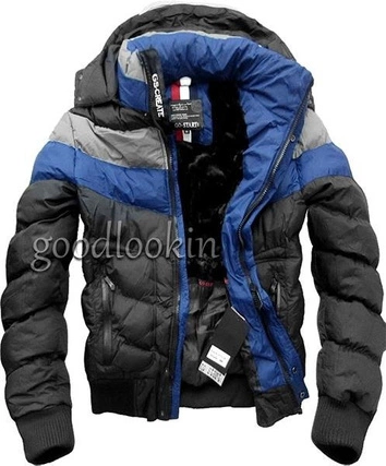 CZARNA KURTKA ZIMOWA GO START (7832)