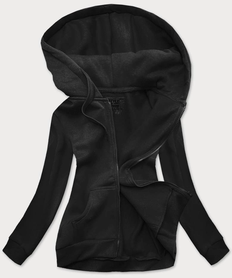 Bluza damska sportowa czarna (W03-3)