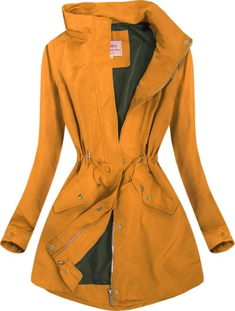 Kurtka typu parka żółta (xw02xbig)