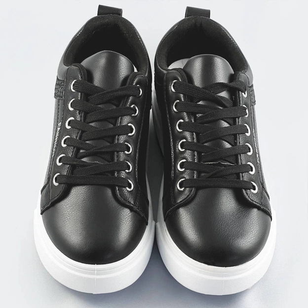 Buty sportowe damskie czarne (s221)