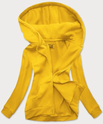 Bluza damska sportowa słoneczny żółty (W03-28)