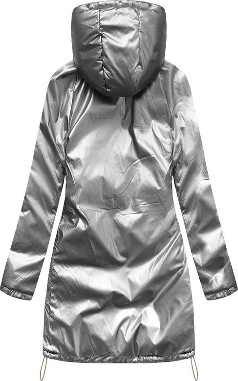 DWUSTRONNA ZIMOWA DAMSKA KURTKA ZŁOTA (1908)