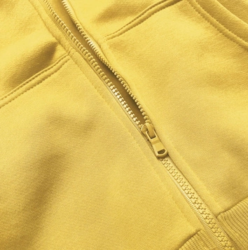 Bluza damska sportowa jasna żółta (W03-68)
