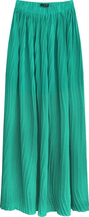 PLISOWANA SPÓDNICA MAXI MORSKA (9237/1)