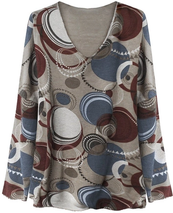 CIENKA BAWEŁNIANA BLUZKA CAPPUCINO (250ART)