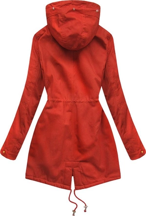 BAWEŁNIANA PARKA CEGLANA (B505)