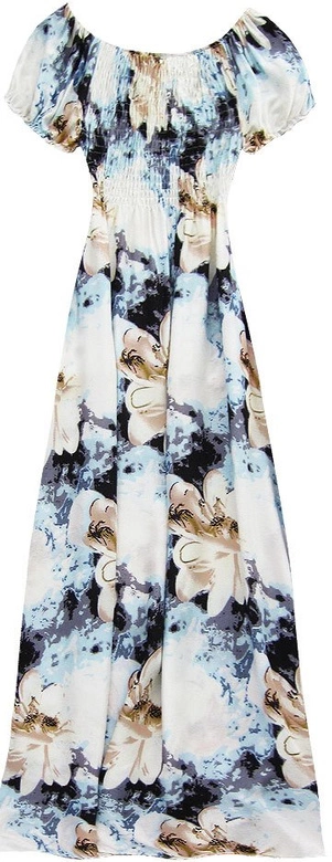 SUKIENKA Z ODKRYTYMI RAMIONAMI POMARAŃCZOWO-TURKUSOWA (71024#)