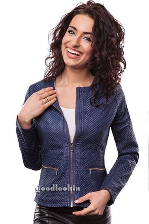 KURTKA LIBLAND GRANATOWA (7036)