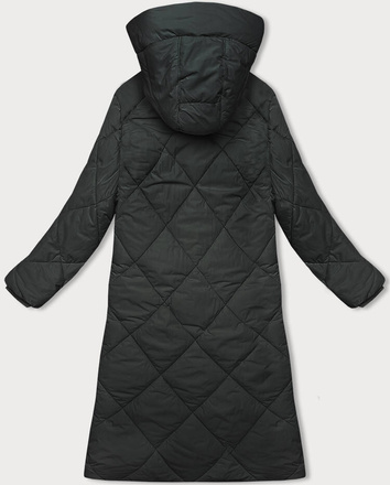 Długa kurtka zimowa z kapturem J.Style army (5M3173-136)