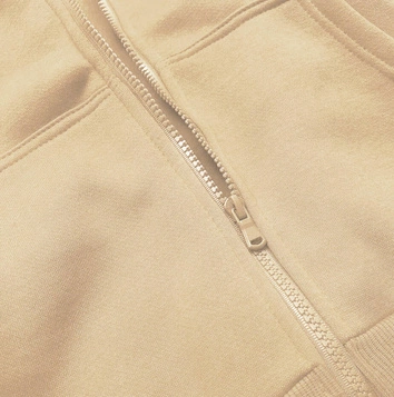 Bluza damska sportowa beżowa (W03-159)