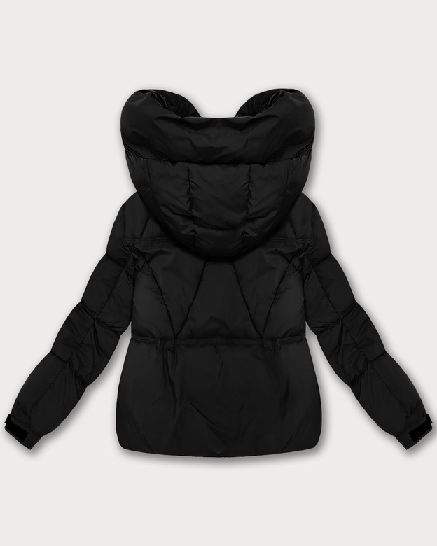 Przejściowa kurtka damska oversize S'West czarna (B2003-1)