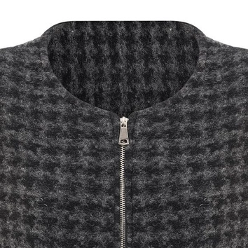 GRUBA NARZUTKA W PEPITKĘ GRAFITOWA (5919)