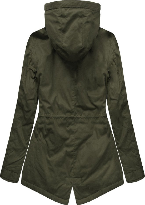 KURTKA TYPU PARKA KHAKI (B2664/1)