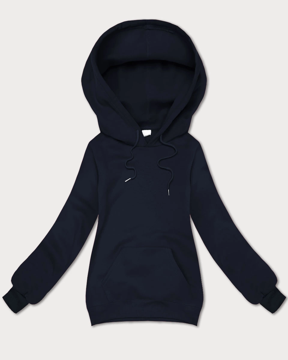 Luźna bluza kangurka z kapturem S'West granatowa (B-11#)