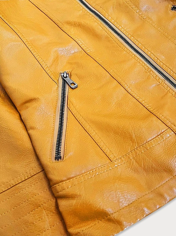 RAMONESKA Z EKOSKÓRY ŻÓŁTA (R19BIG)