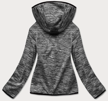 Bluza damska na polarze szara melanż (hd111-3)