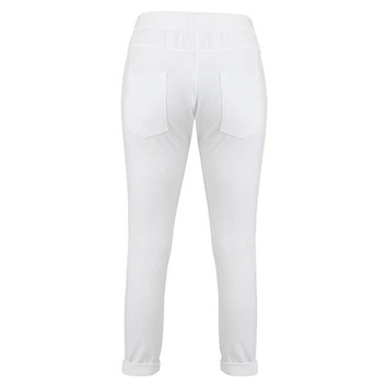 DRESOWE SPODNIE CHINOS BIAŁE (6914)