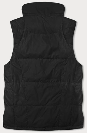 Dwustronna kamizelka damska czarna (2383-1)