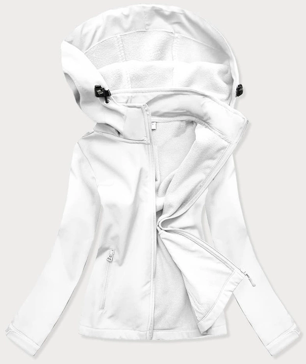 DAMSKA KURTKA-BLUZA TREKKINGOWA BIAŁA (HH018-45)