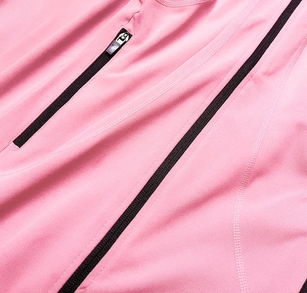 Damska bluza ze stójką jasny róż (hd150-25)