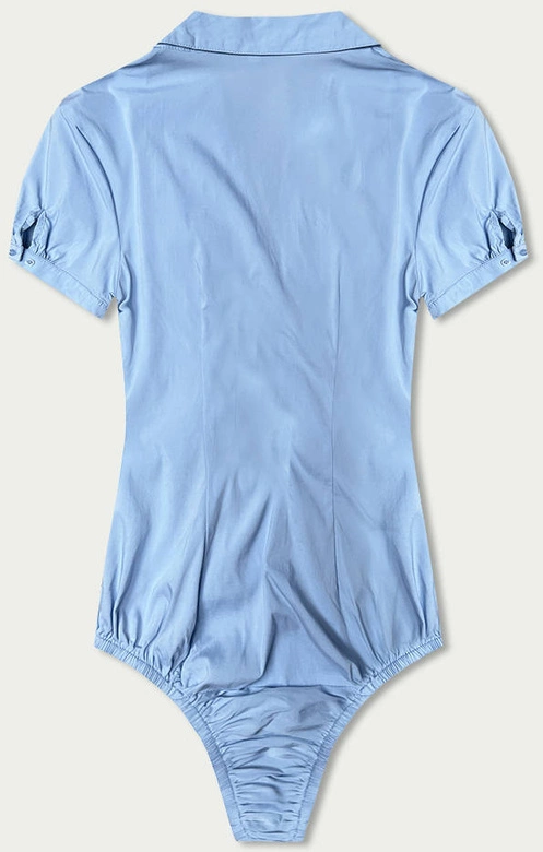 Bluzka koszulowa body niebieska (SSD16282D)