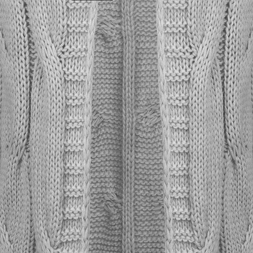 SWETER O GRUBYM SPLOCIE JASNOSZARY (115ART)