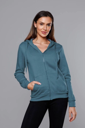 Bluza damska sportowa szaroniebieska (W03-09)