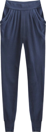 SPODNIE DRESOWE CIEMNONIEBIESKIE (1552)