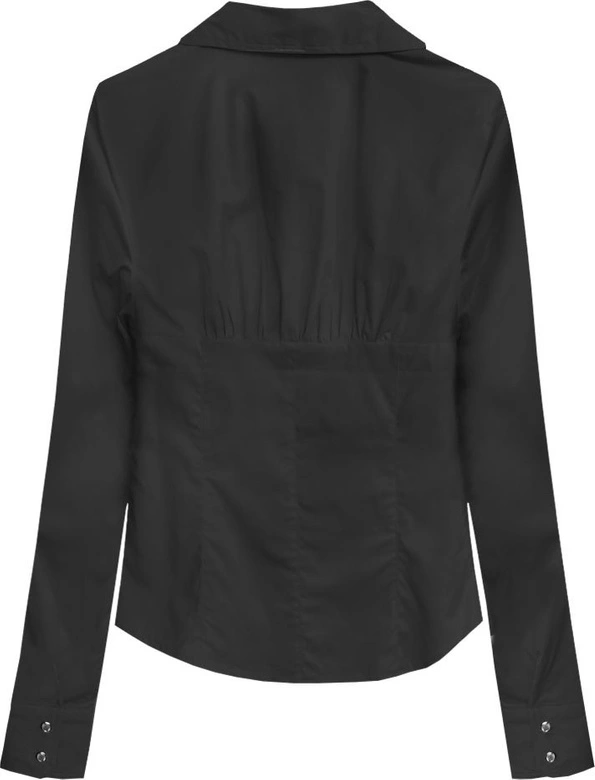 BAWEŁNIANA KOSZULA CZARNA (1085)