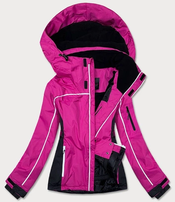 ZIMOWA KURTKA SPORTOWA DAMSKA RÓŻOWA (B2391)