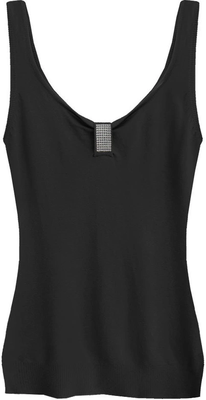 SWETERKOWA BLUZKA NA RAMIĄCZKACH CZARNA (1125)