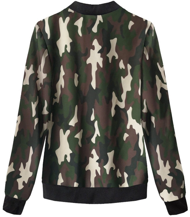 Cienka bluza typu bomber moro (261/1art)