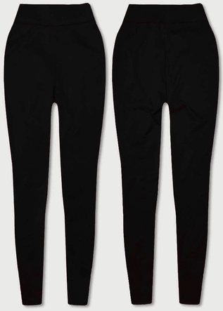 Grube legginsy bawełna czarne (YW06039-1)